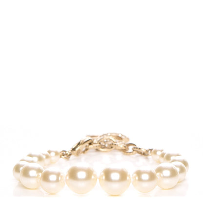 Chanel Pearl CC Bracelet Gold 1 of 6