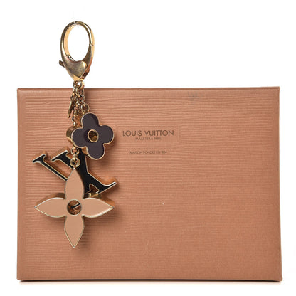 Louis Vuitton Fleur De Monogram Bag Charm Dore 4 of 4