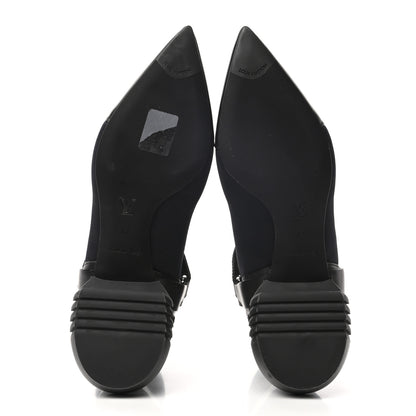 Louis Vuitton Neoprene Deep Sea Ankle Boot 37 Black 5 of 8