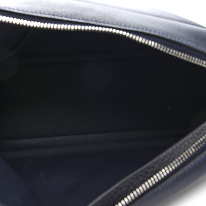 Hermes Evercolor Taurillon Clemence Petit Courrier Bag Bleu Nuit Caban 5 of 9