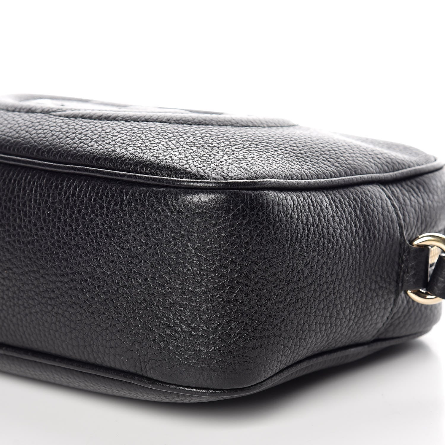 Gucci Pebbled Calfskin Small Soho Disco Bag Black 6 of 9