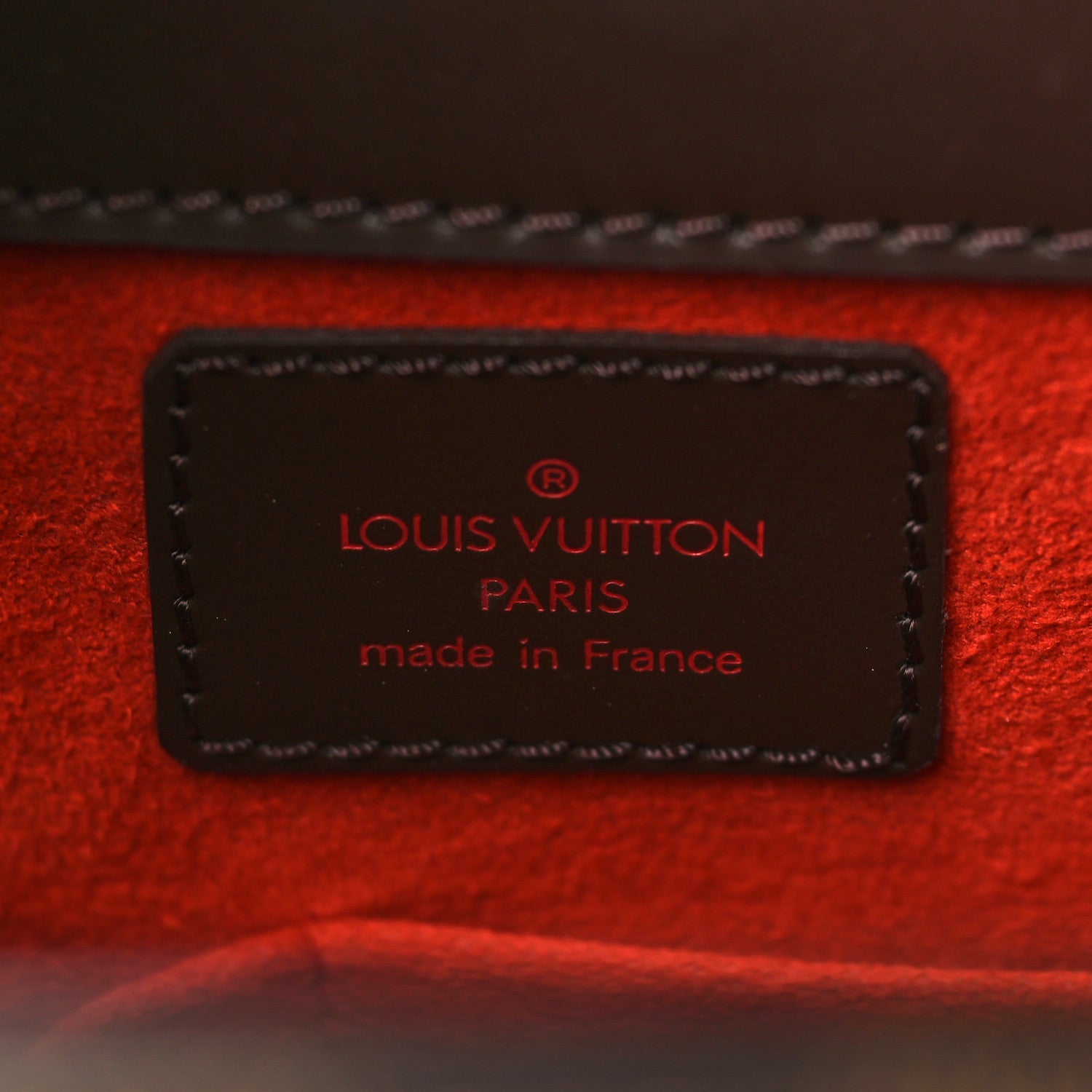 Louis Vuitton Damier Ebene Sarria Seau 6 of 10