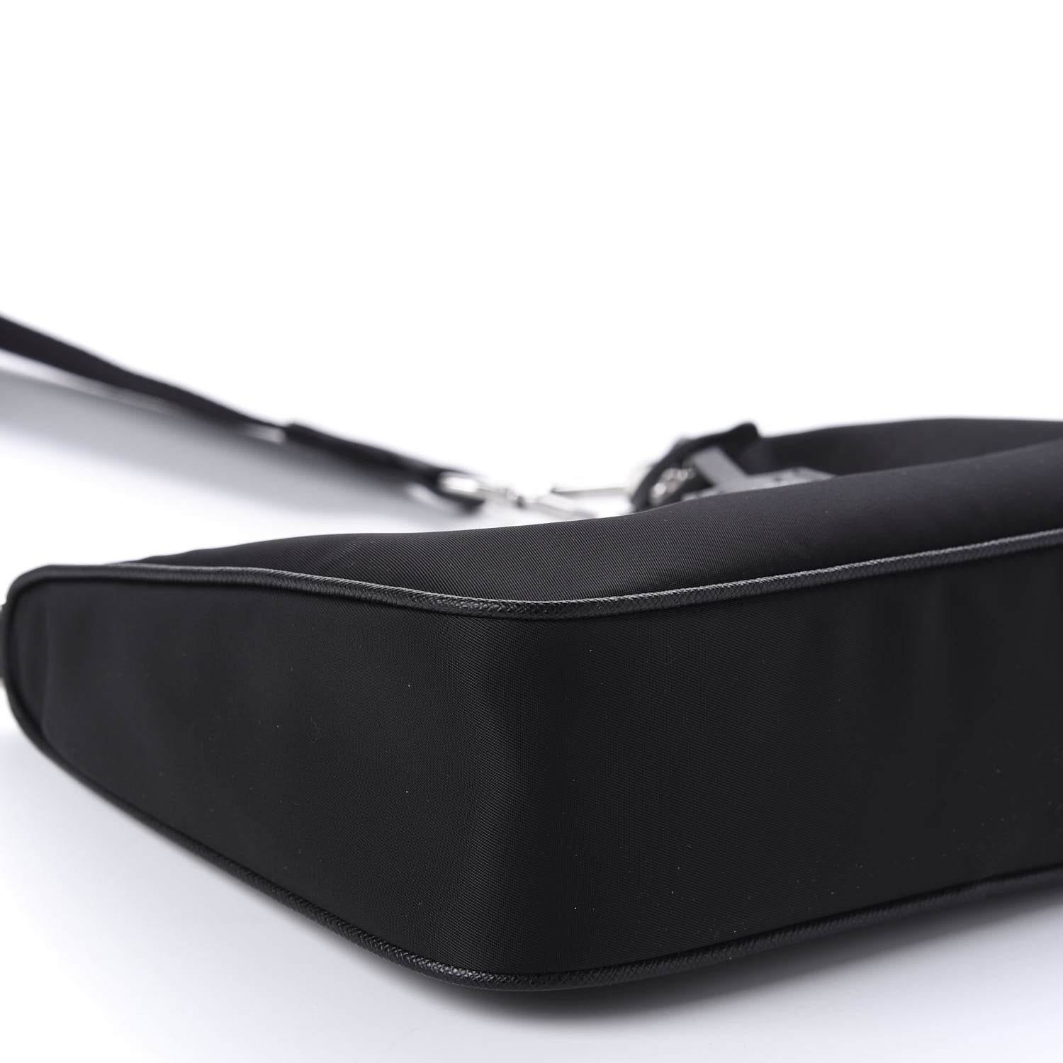 Prada Nylon Re-Edition 2005 Shoulder Bag Black 7 of 11