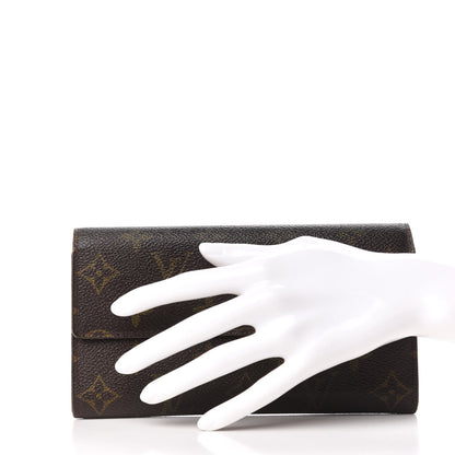 Louis Vuitton Monogram Sarah Wallet 2 of 6