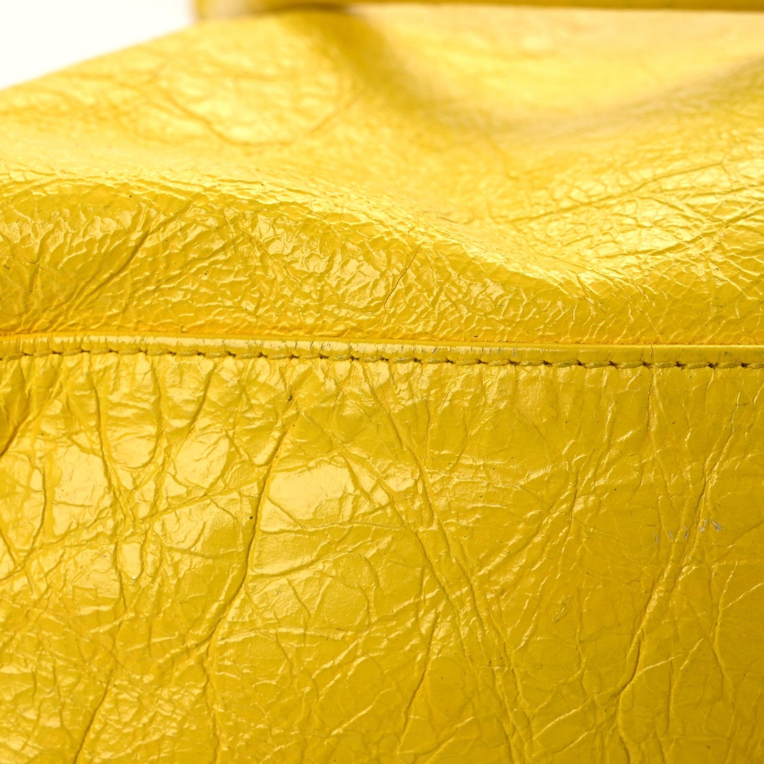 Balenciaga Agneau Classic Silver Hardware City S Jaune Soleil 14 of 31