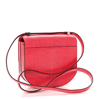 Hermes Lizard Mosaique Au 24-17 Rose Extreme 3 of 8