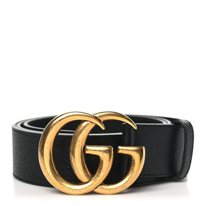 Gucci Calfskin Double G 40mm Belt 100 40 Black 1 of 7