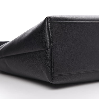 Chanel Caviar Large CC Shoulder Bag Black 8 of 10