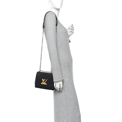 Louis Vuitton Epi Twist Shoulder Bag PM Black 2 of 9