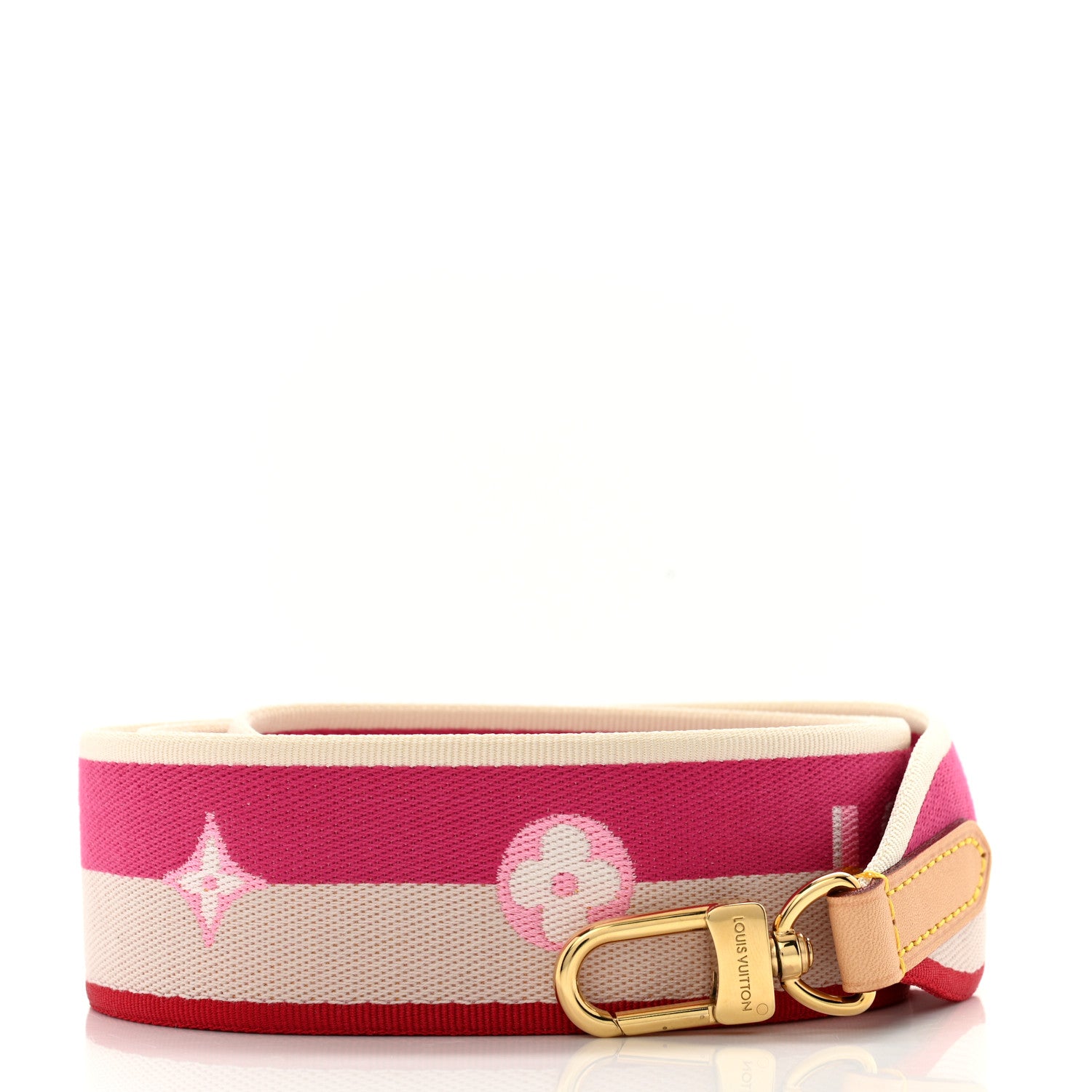 Louis Vuitton Jacquard Speedy Bandouliere 20 Shoulder Strap Fuchsia 1 of 3