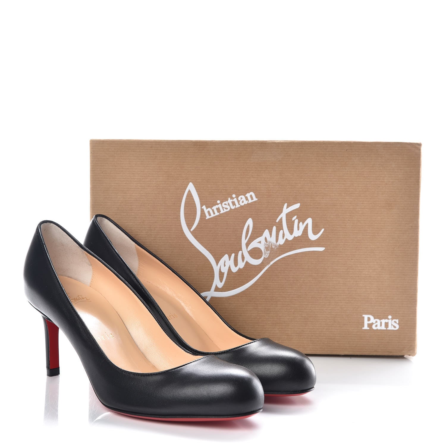 Christian Louboutin Shiny Nappa Simple 70 Pumps 36.5 Black 8 of 8