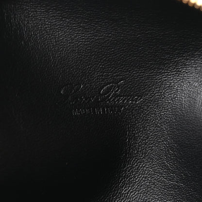 Loro Piana Grained Calfskin L19 Extra Pocket Pouch Black 6 of 9