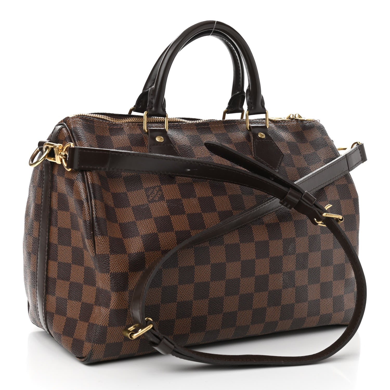 Louis Vuitton Damier Ebene Speedy Bandouliere 30 3 of 16