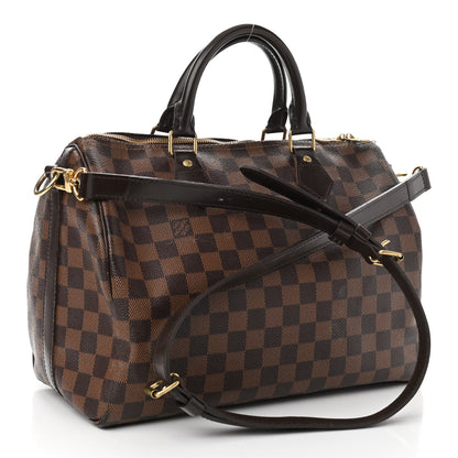 Louis Vuitton Damier Ebene Speedy Bandouliere 30 3 of 16