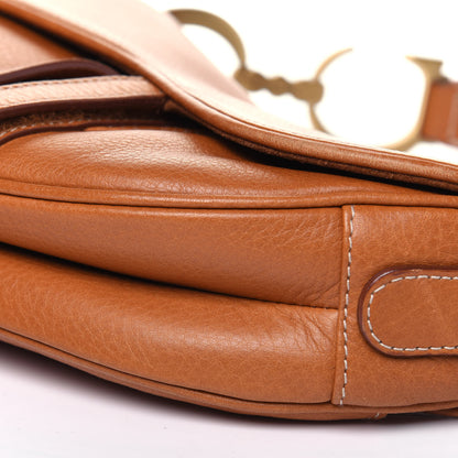 Christian Dior Calfskin Saddle Bag Tan 16 of 27