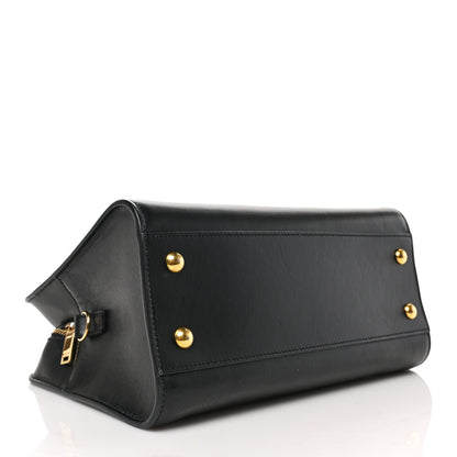 Saint Laurent Calfskin Monogram Baby Cabas Black 4 of 9