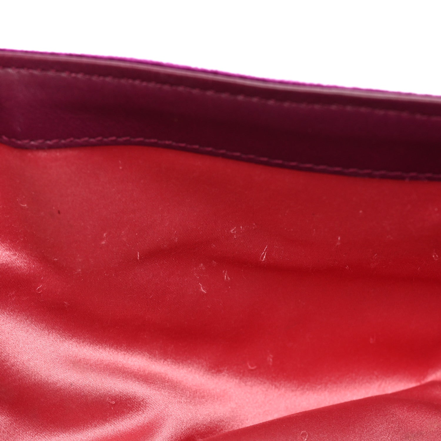 Gucci Velvet Matelasse Small GG Marmont Shoulder Bag Fuchsia Violet Cyclamen 12 of 18