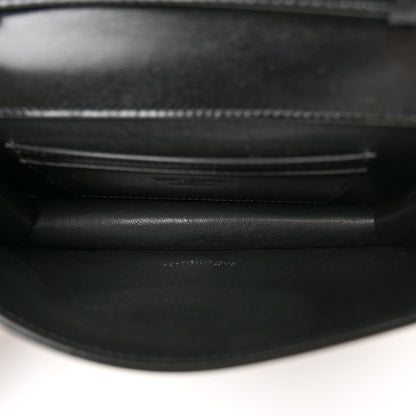 Saint Laurent Smooth Calfskin Monogram Crossbody Bag Black 5 of 9