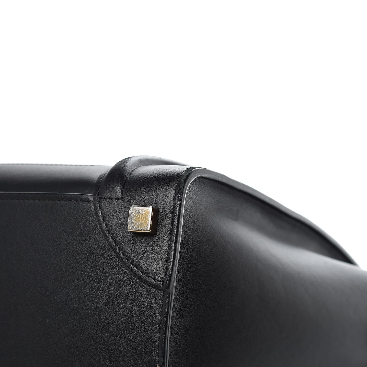 Celine Smooth Calfskin Micro Luggage Black 12 of 14