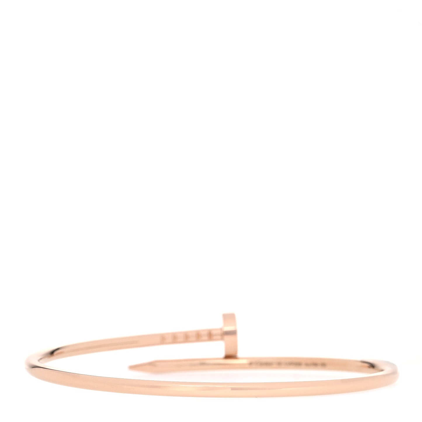 18K Pink Gold Small Juste Un Clou Bracelet 16