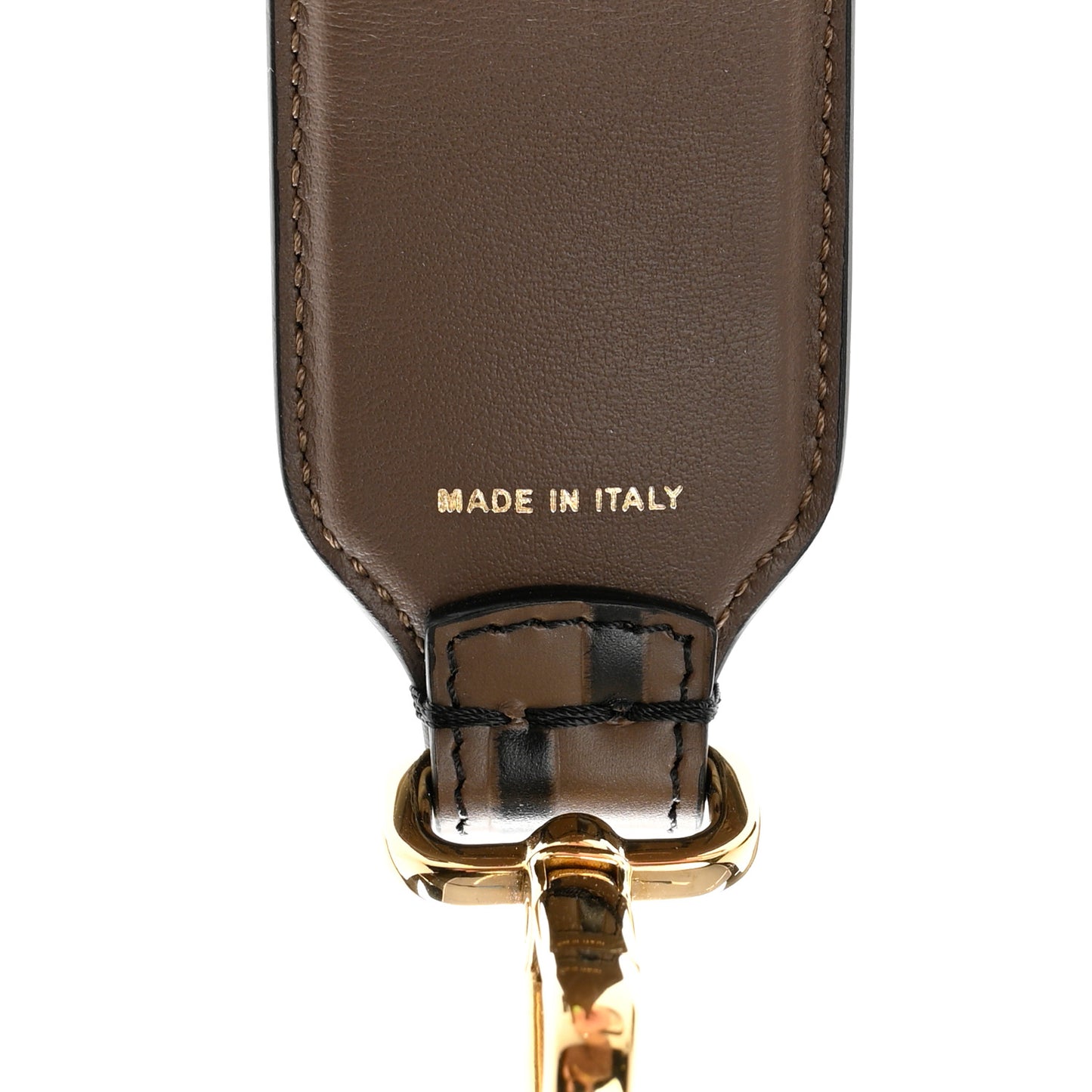 Vitello Century Bi-Color FF 1974 Embossed Strap You Maya Black