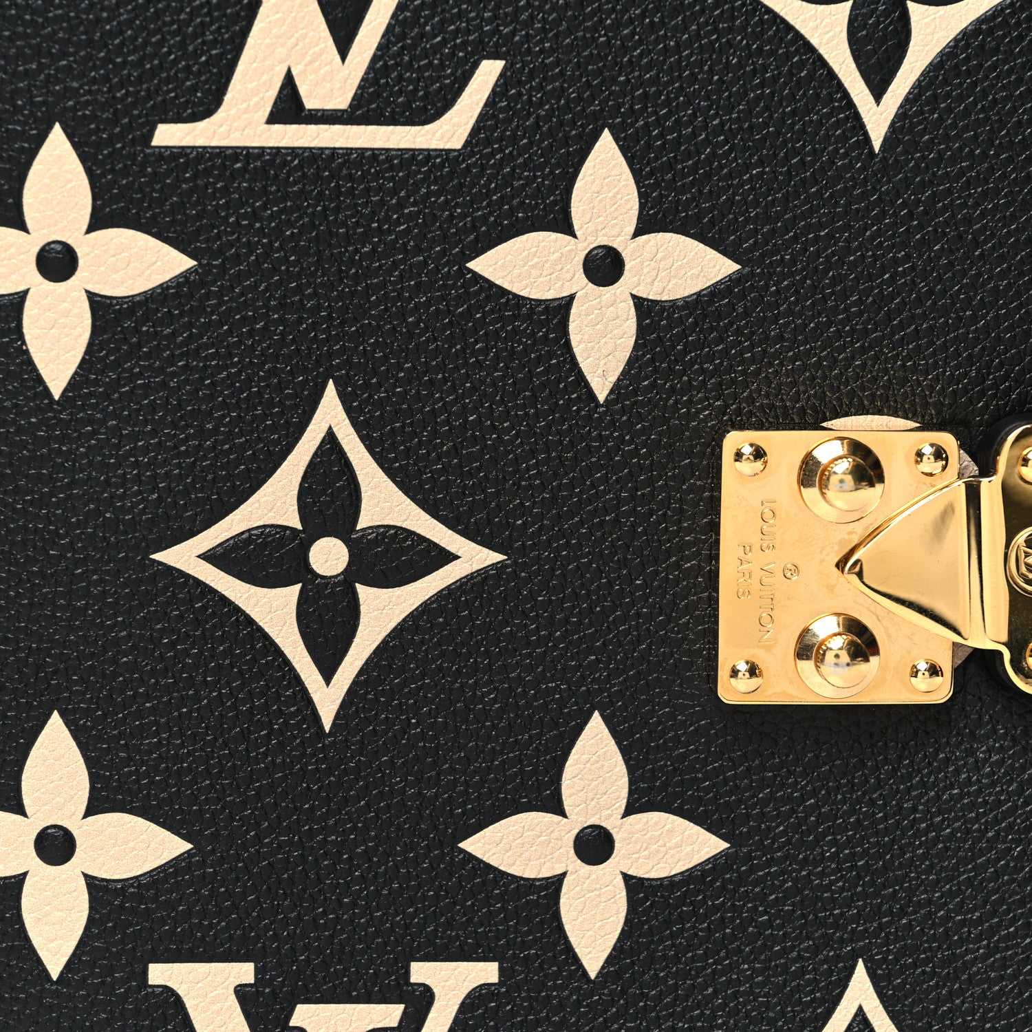 Louis Vuitton Empreinte Monogram Giant Paul Notebook Cover MM Black Beige 7 of 10