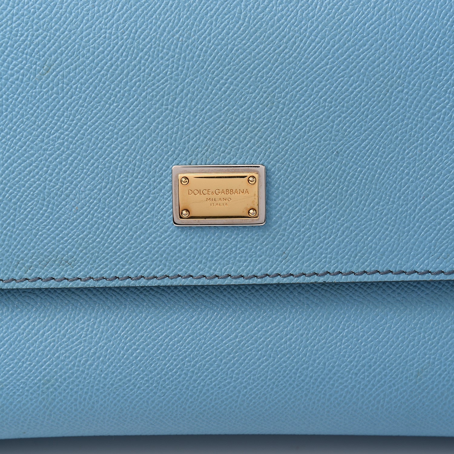 Dolce & Gabbana Dauphine Medium Miss Sicily Satchel Celeste 12 of 12