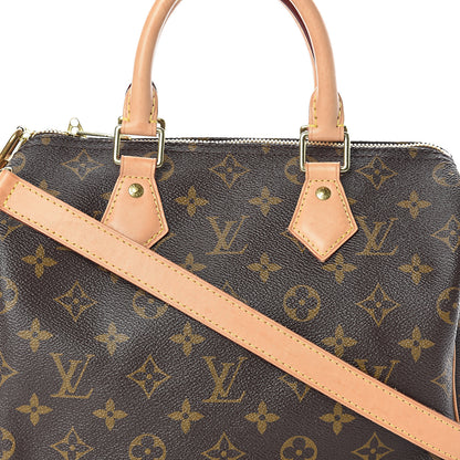 Louis Vuitton Monogram Speedy Bandouliere 25 5 of 8