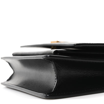 Saint Laurent Calfskin Monogram Sunset Chain Wallet Black 9 of 9