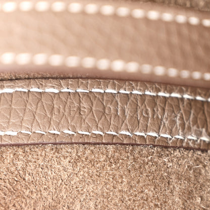 Hermes Taurillon Clemence Picotin Lock 18 PM Etoupe 7 of 11