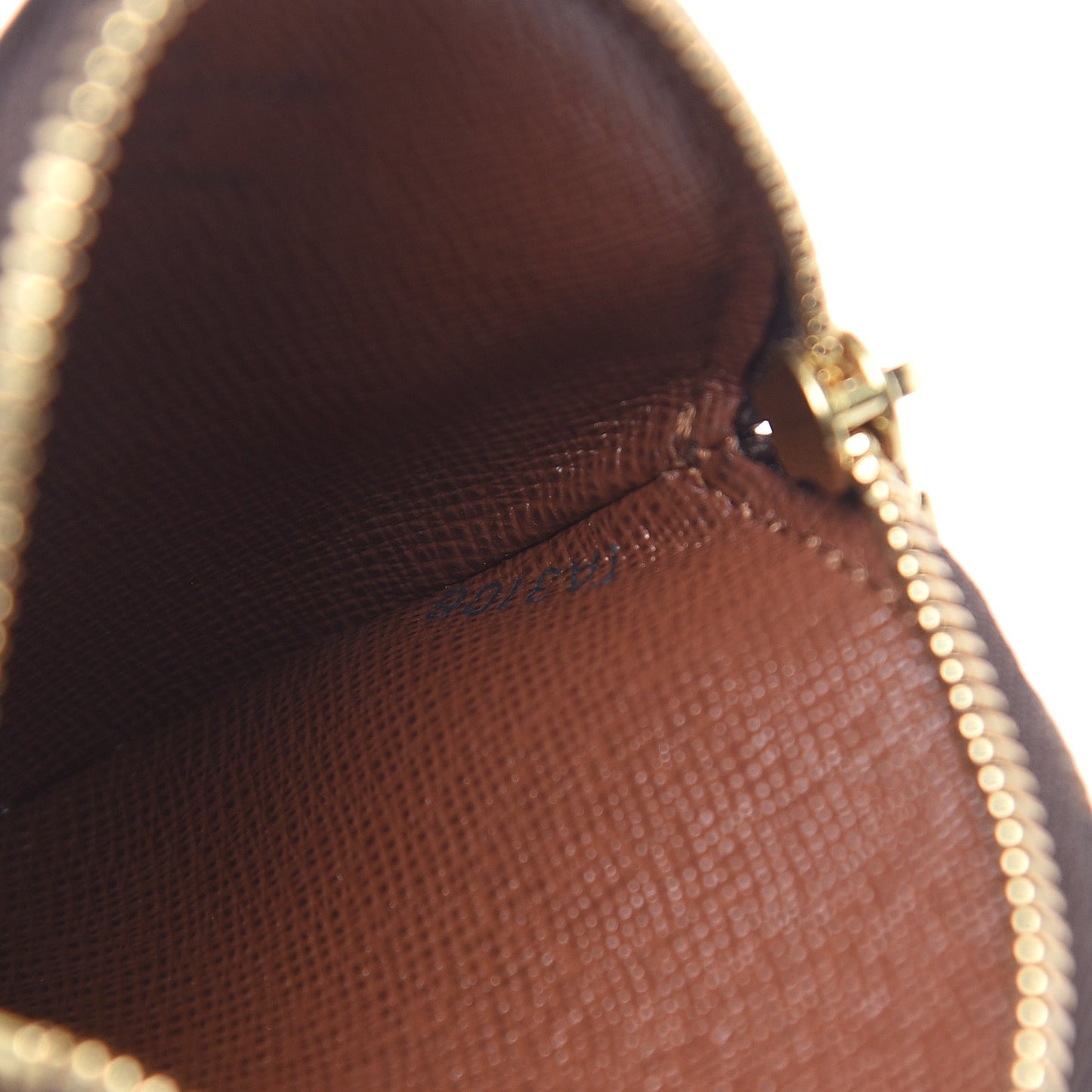 Monogram Round Coin Purse