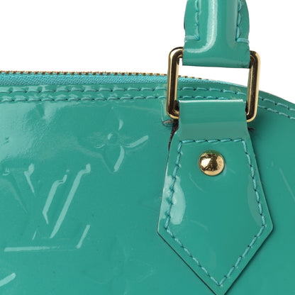 Louis Vuitton Vernis Alma BB Turquoise 12 of 12