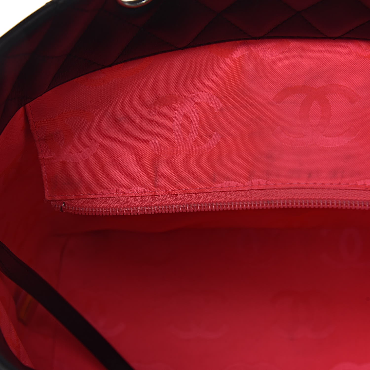 Chanel Calfskin Quilted Large Cambon Tote Black 8 of 16