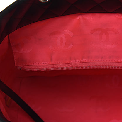 Chanel Calfskin Quilted Large Cambon Tote Black 8 of 16