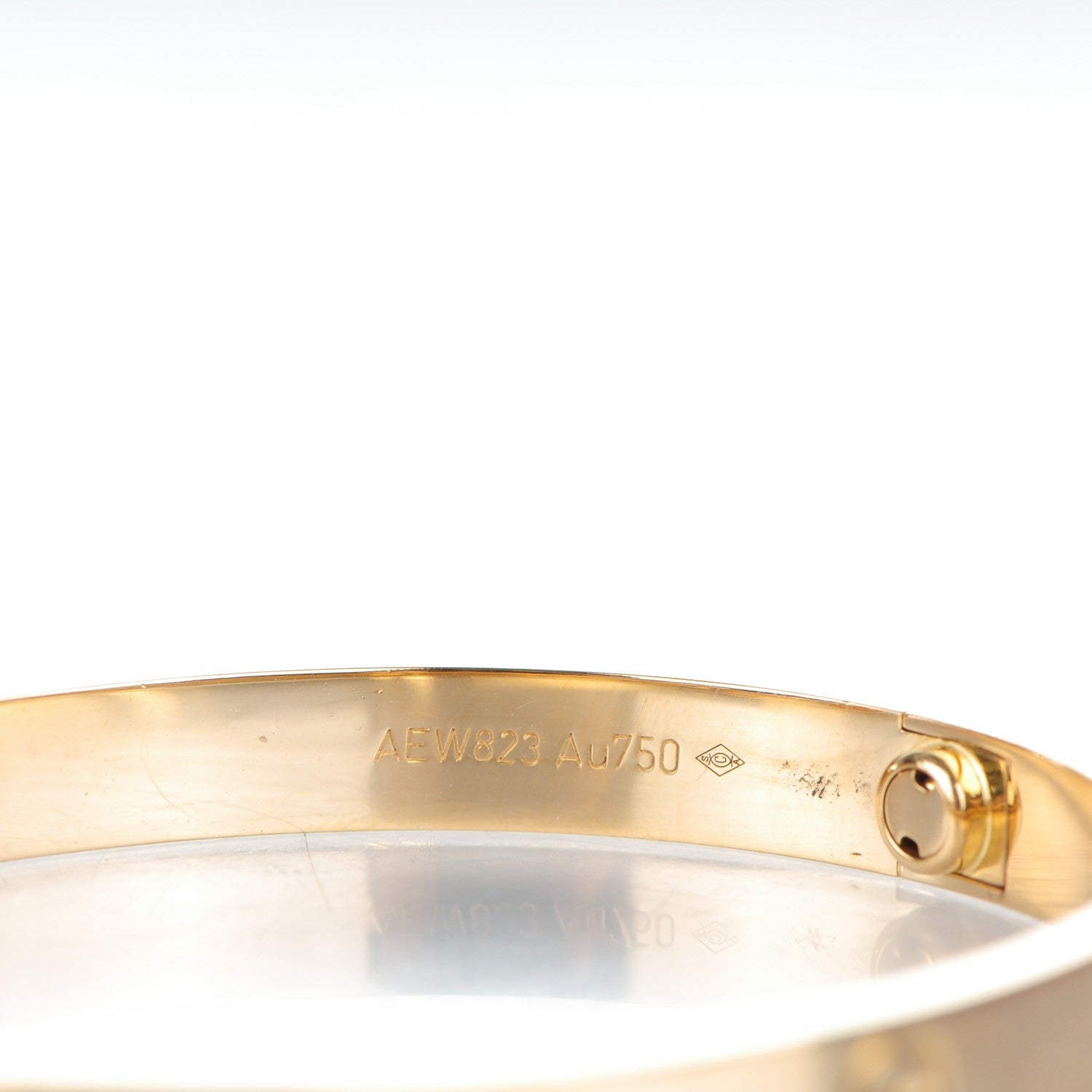 Cartier 18K Yellow Gold LOVE Bracelet 17 4 of 6
