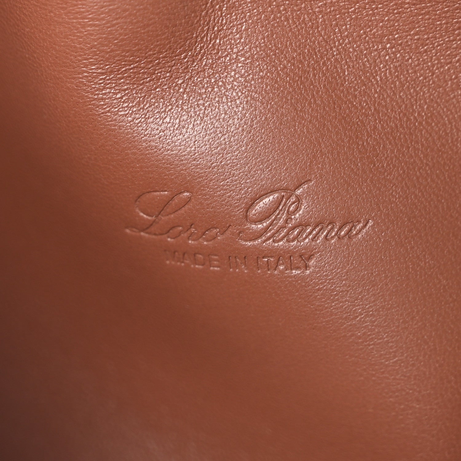 Loro Piana Cotton Linen L19 Extra Pocket Pouch Natural Caramel Sugar 6 of 9