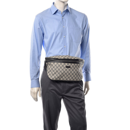 Gucci GG Plus Monogram Belt Bag Navy 2 of 11
