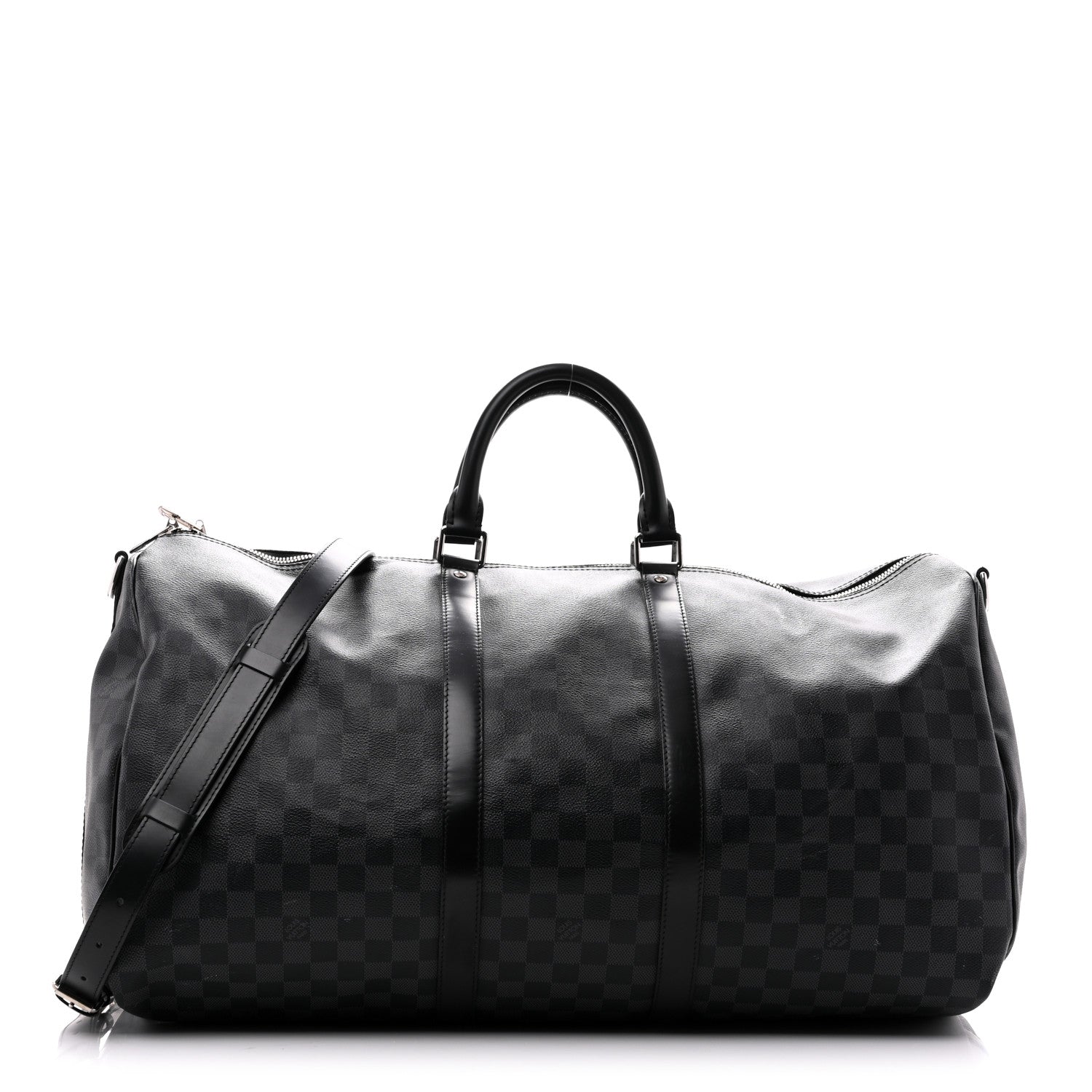 Louis Vuitton Damier Graphite Keepall Bandouliere 55 1 of 12