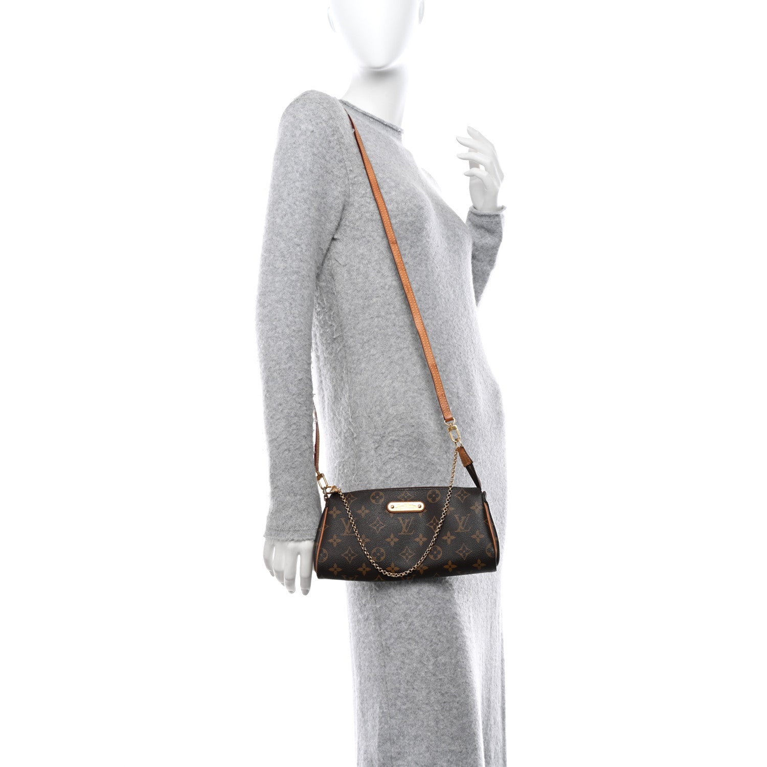 Louis Vuitton LOUIS VUITTON Monogram Eva Clutch 2 of 12