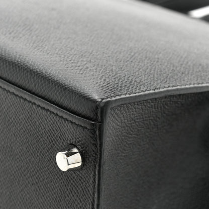 Hermes Epsom Kelly Sellier 32 Black 14 of 16