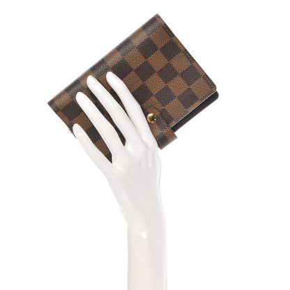 Louis Vuitton Damier Ebene Small Ring Agenda Cover 2 of 9