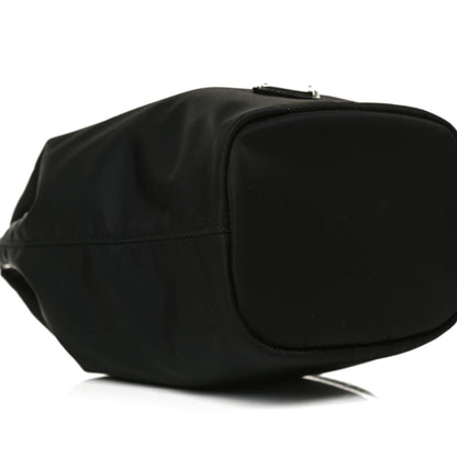 Prada Saffiano Tessuto Nylon Vela Bucket Wristlet Black 10 of 15