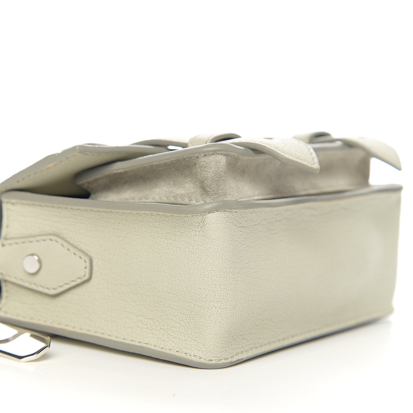 Suede Micro PS1 Satchel Celadon