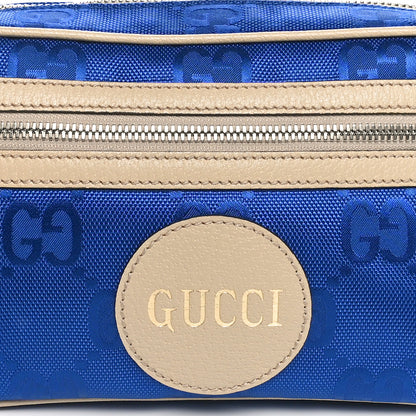 Gucci Econyl Nylon Monogram Off The Grid Belt Bag 95 38 Orient Blue New Plaster 8 of 10