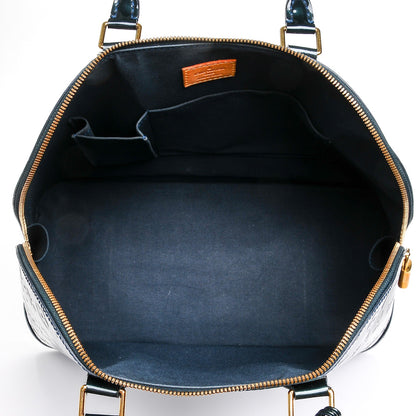 Louis Vuitton Vernis Alma GM Blue Nuit 5 of 7