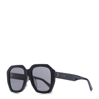 Celine Acetate Square Sunglasses CL40045F Black 1 of 6