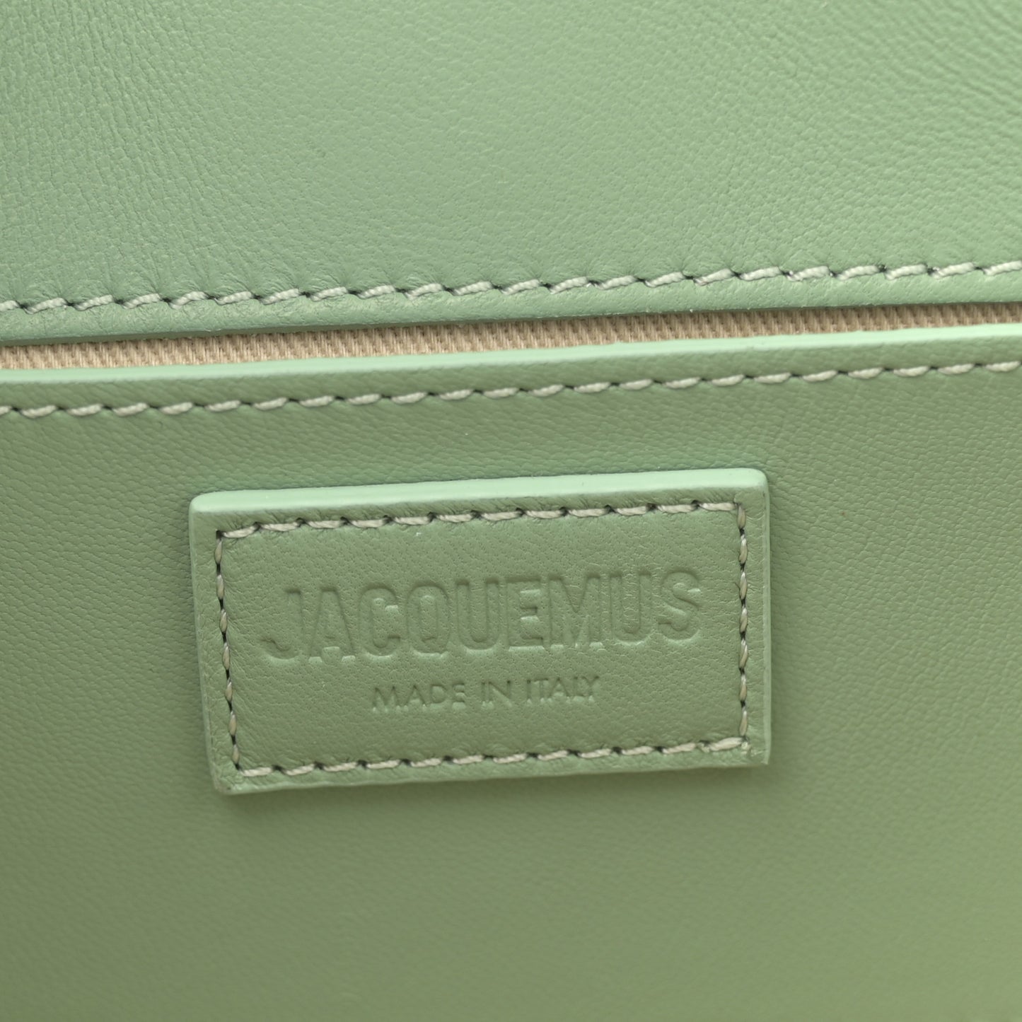 Padded Lambskin Le Bambimou Khaki