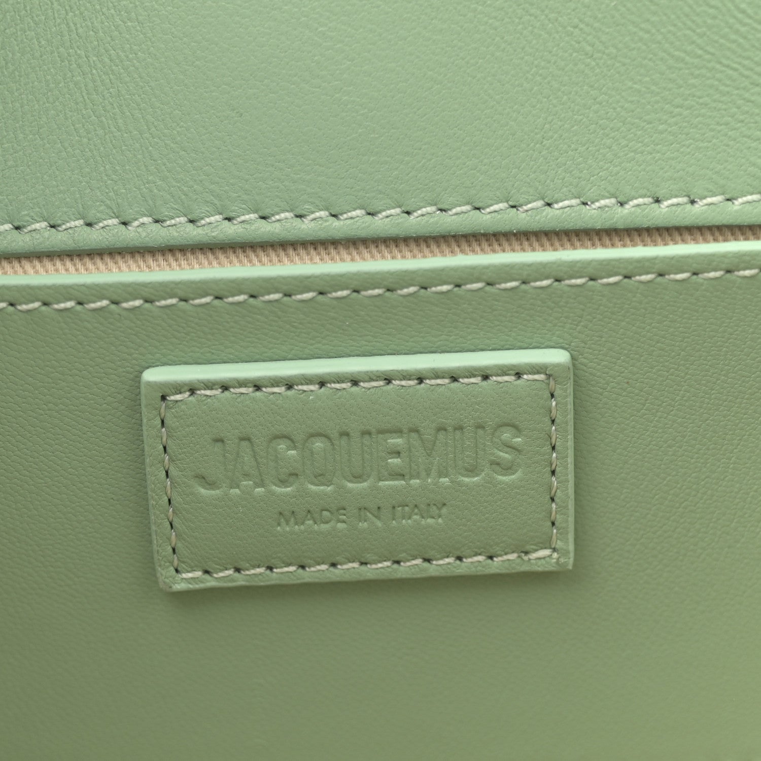Jacquemus Padded Lambskin Le Bambimou Khaki 6 of 11