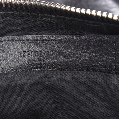Balenciaga Chevre Giant 21 Silver Hardware Day Hobo Black 7 of 14