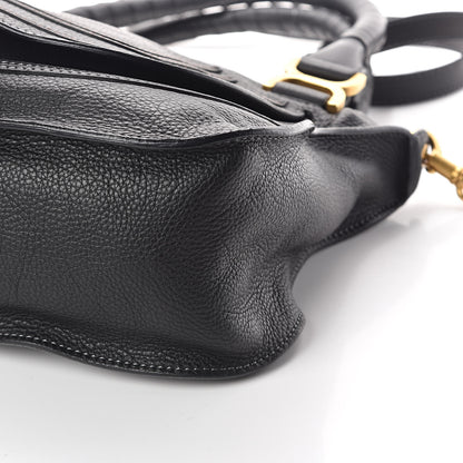 Chloe Calfskin Medium Marcie Satchel Black 9 of 9
